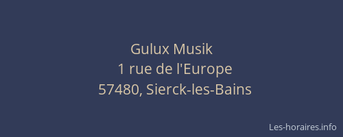 Gulux Musik