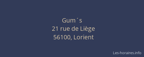 Gum´s