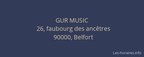 GUR MUSIC