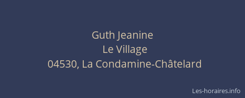 Guth Jeanine