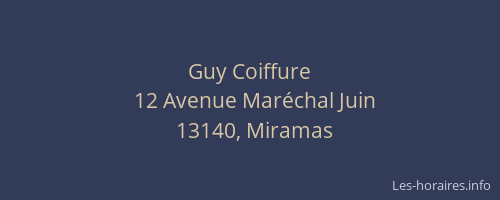 Guy Coiffure