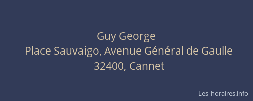 Guy George