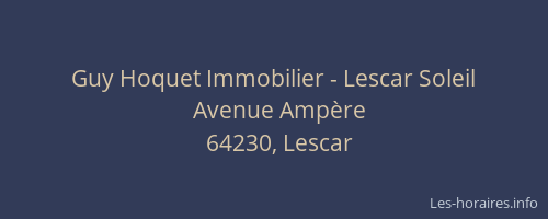 Guy Hoquet Immobilier - Lescar Soleil