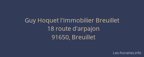 Guy Hoquet l'Immobilier Breuillet