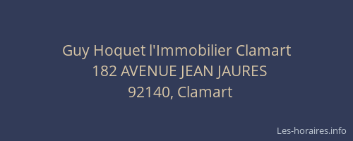 Guy Hoquet l'Immobilier Clamart