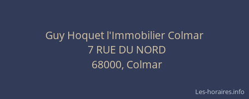 Guy Hoquet l'Immobilier Colmar
