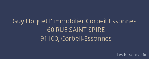 Guy Hoquet l'Immobilier Corbeil-Essonnes