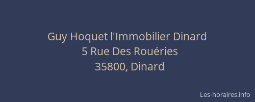 Guy Hoquet l'Immobilier Dinard