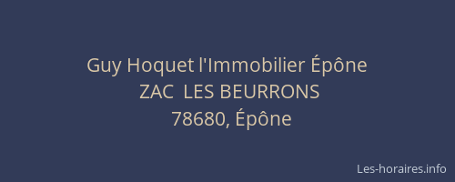 Guy Hoquet l'Immobilier &Eacute;p&ocirc;ne