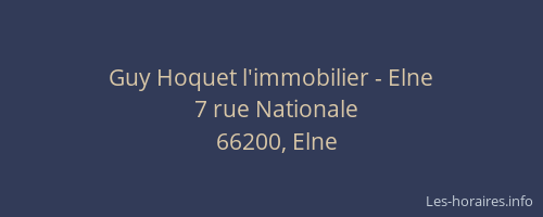 Guy Hoquet l'immobilier - Elne