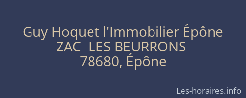 Guy Hoquet l'Immobilier Épône