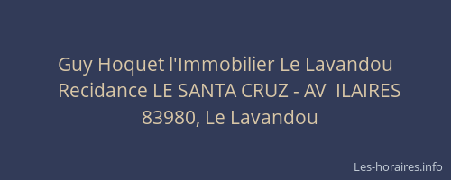 Guy Hoquet l'Immobilier Le Lavandou