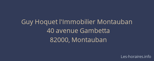 Guy Hoquet l'Immobilier Montauban