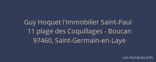 Guy Hoquet l'Immobilier Saint-Paul