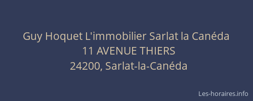 Guy Hoquet L'immobilier Sarlat la Can&eacute;da