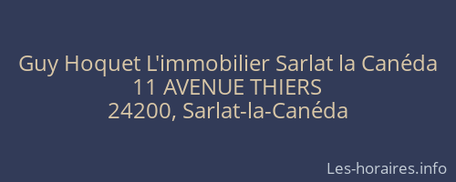 Guy Hoquet L'immobilier Sarlat la Canéda