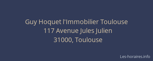 Guy Hoquet l'Immobilier Toulouse