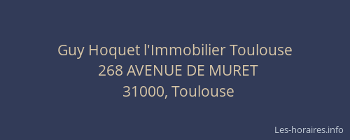 Guy Hoquet l'Immobilier Toulouse