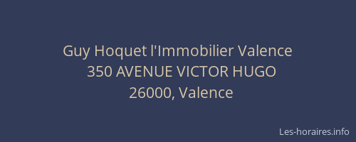 Guy Hoquet l'Immobilier Valence