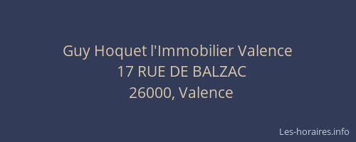 Guy Hoquet l'Immobilier Valence