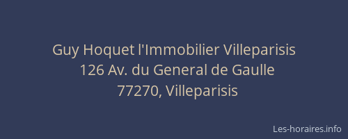 Guy Hoquet l'Immobilier Villeparisis