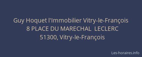 Guy Hoquet l'Immobilier Vitry-le-François