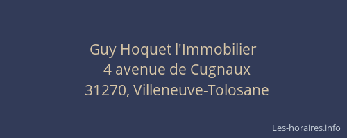 Guy Hoquet l'Immobilier