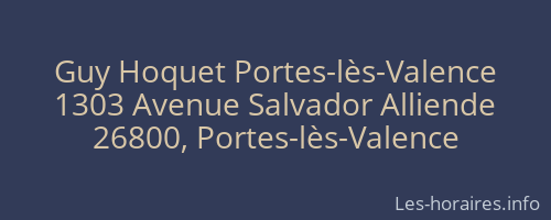 Guy Hoquet Portes-l&egrave;s-Valence