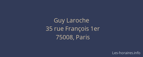 Guy Laroche