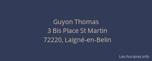 Guyon Thomas