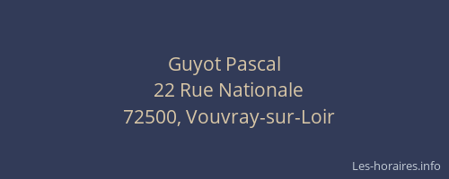 Guyot Pascal