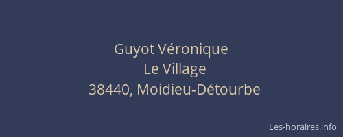 Guyot Véronique