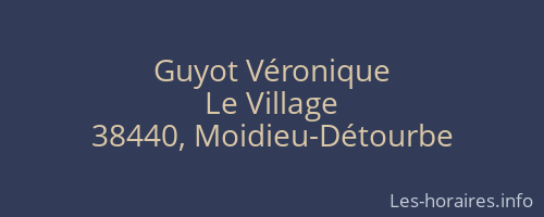 Guyot Véronique