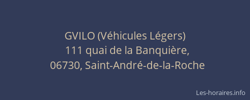 GVILO (Véhicules Légers)