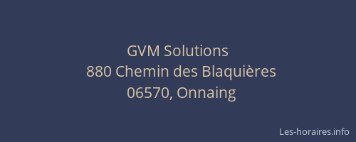 GVM Solutions