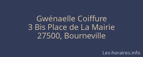 Gwénaelle Coiffure