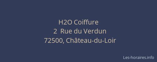 H2O Coiffure