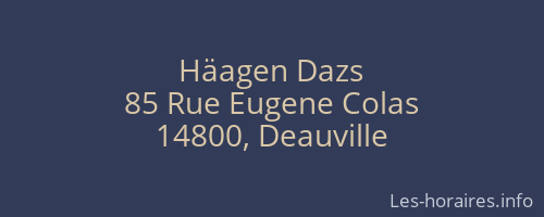Häagen Dazs