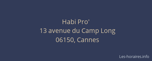 Habi Pro'