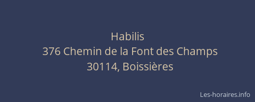 Habilis