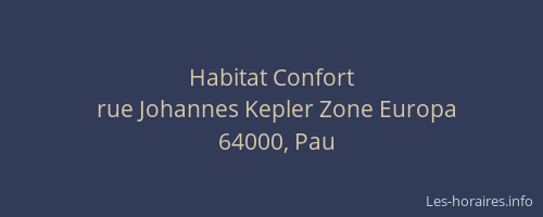 Habitat Confort