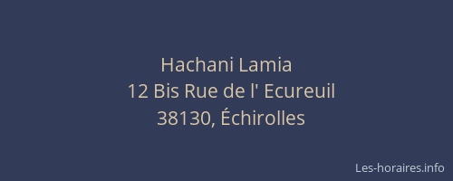 Hachani Lamia