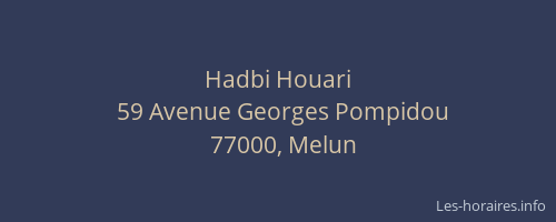 Hadbi Houari