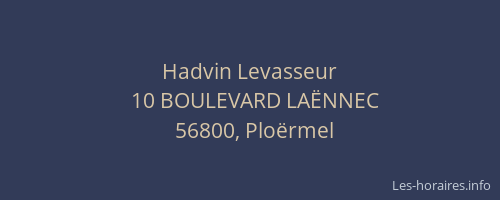 Hadvin Levasseur