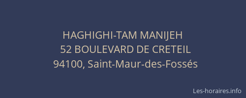 HAGHIGHI-TAM MANIJEH