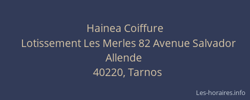 Hainea Coiffure