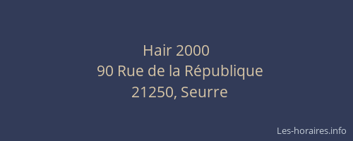 Hair 2000