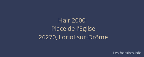 Hair 2000