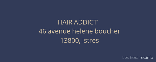 HAIR ADDICT'