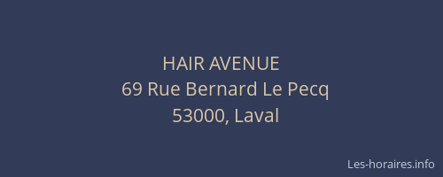 HAIR AVENUE